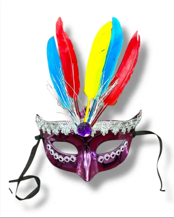 METALIZADO - PLUMA MULTICOLOR