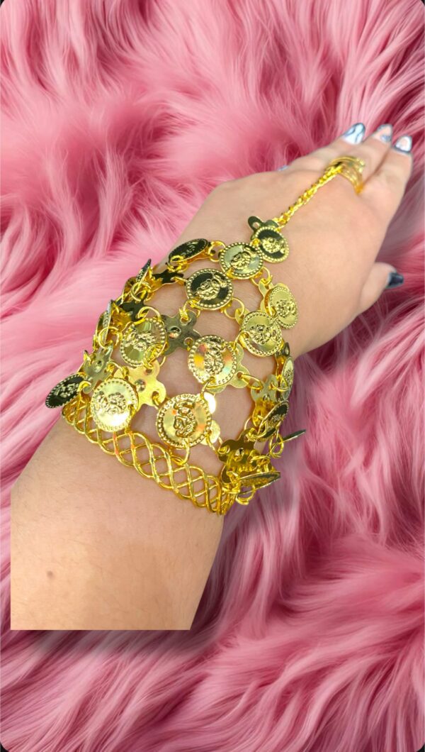 BIJOUTERIE PULSERA ARABE DE MONEDITA