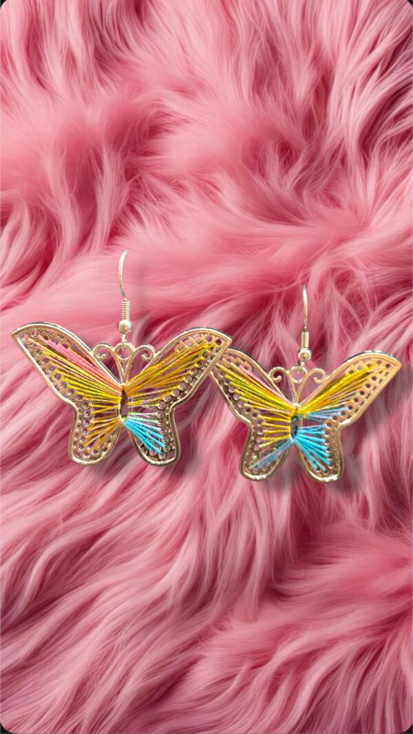 BIJOUTERIE CARAVANAS MARIPOSAS