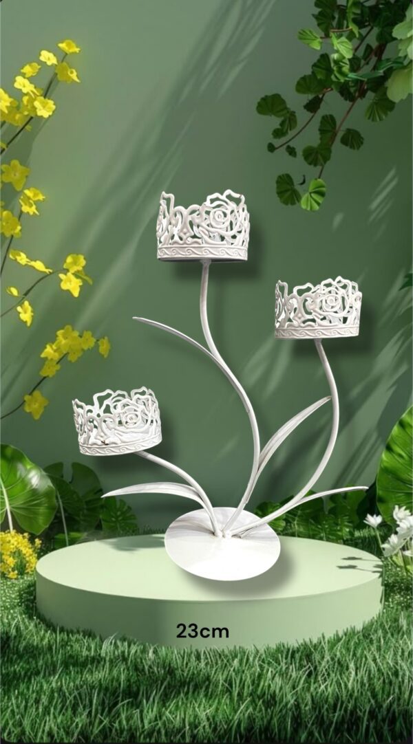 CANDELABROS PORTA VELA DE 3 POSA VELAS EN 1