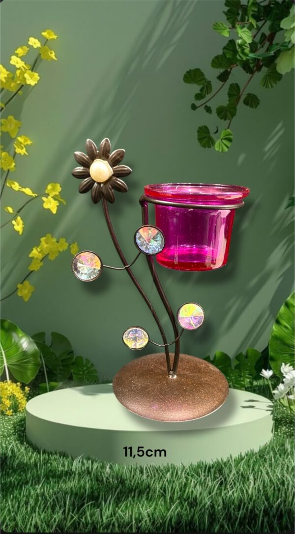 CANDELABROS PORTA VELA CON FORMA 11,5