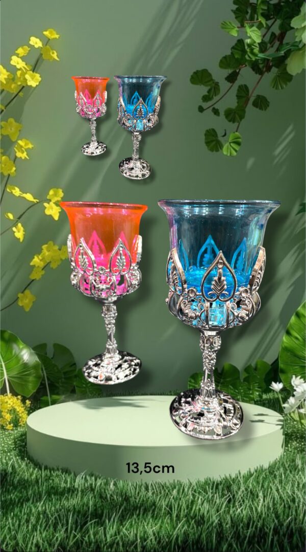 CANDELABROS PORTA VELA COPA 13,5 CM
