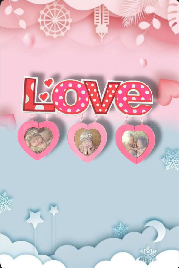 COLGANTE - LOVE Y CORAZON