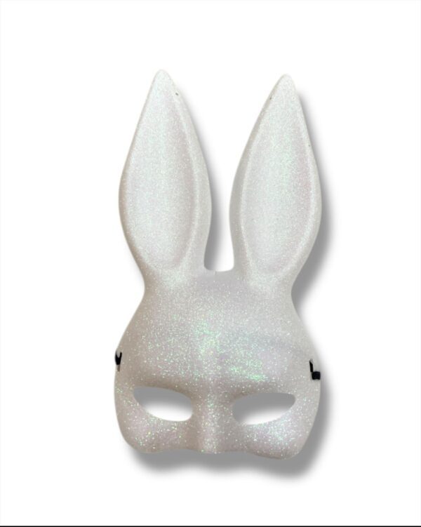 ANTIFAZ DE CONEJO CON GLITTER - Imagen 2