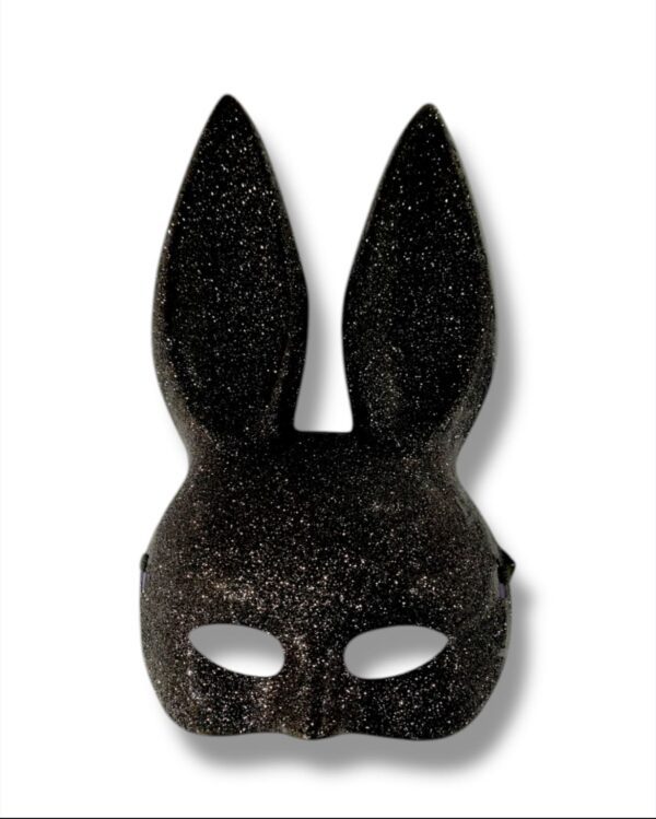 ANTIFAZ DE CONEJO CON GLITTER - Imagen 3