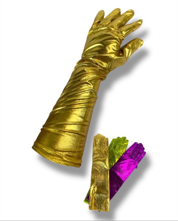 GUANTES METALIZADOS LARGOS