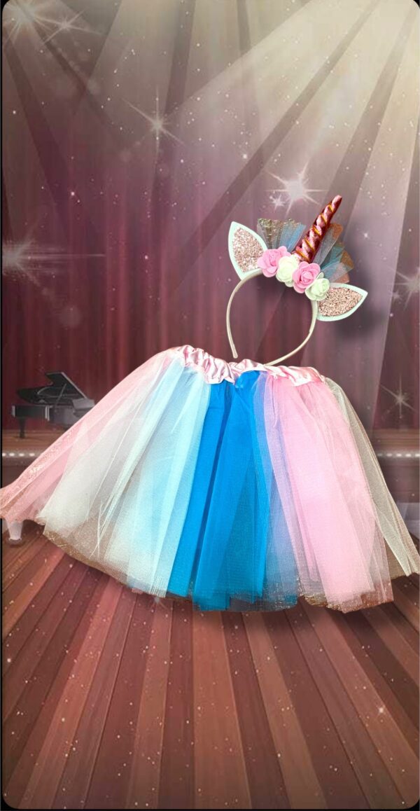 DISFRACES DE NIÑA UNICORNIO TUTU