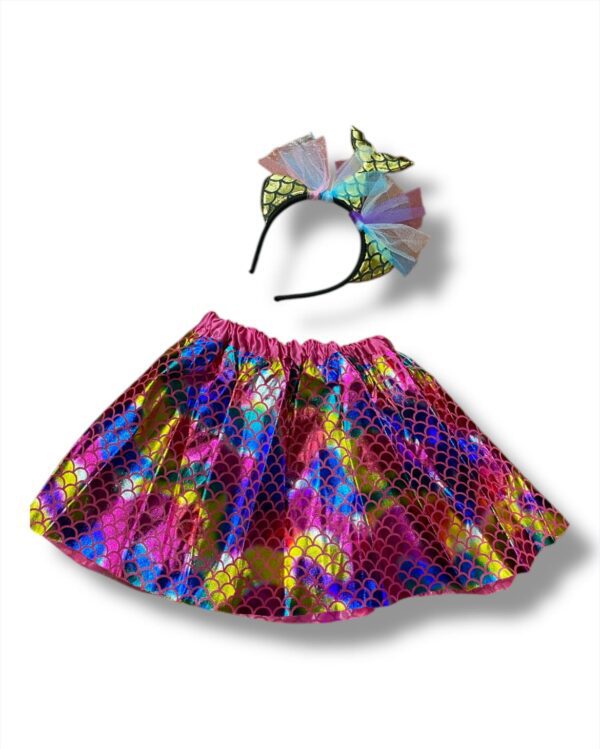 DE UNICORNIO MULTICOLOR METALIZADO