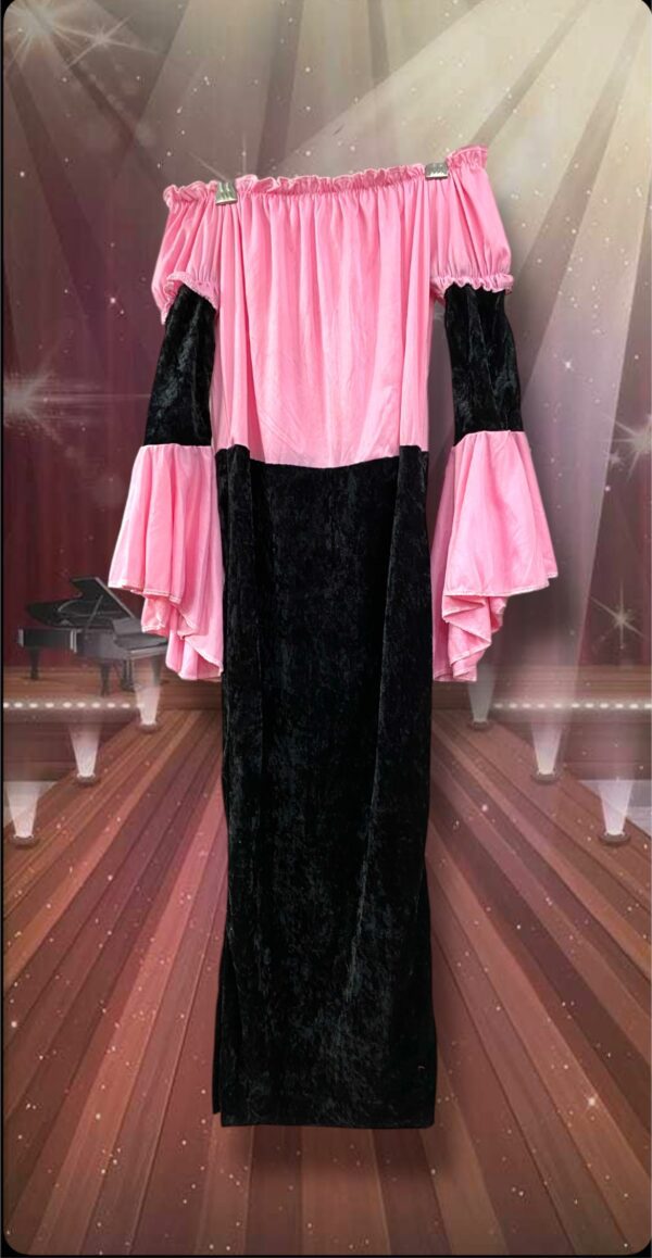 DISFRACES DAMA VESTIDO CON MANGA