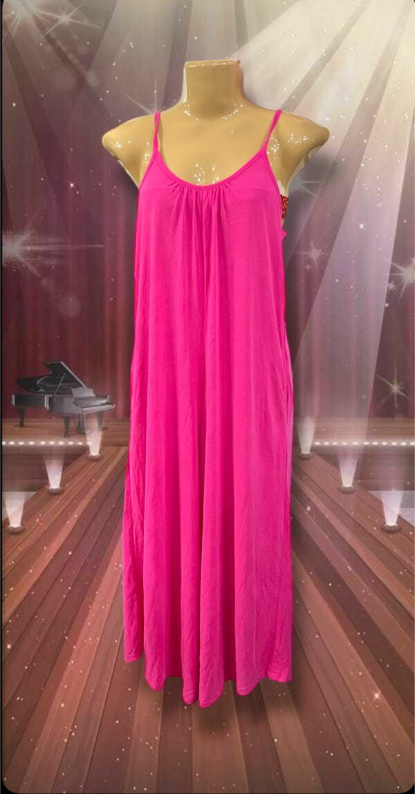 DISFRACES DAMA VESTIDO FINO LARGO