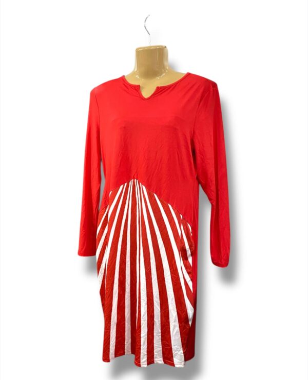 VESTIDO A RALLAS