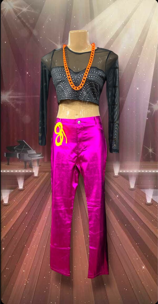 DISFRACES DAMA BLUSA Y PANTALON LARGO