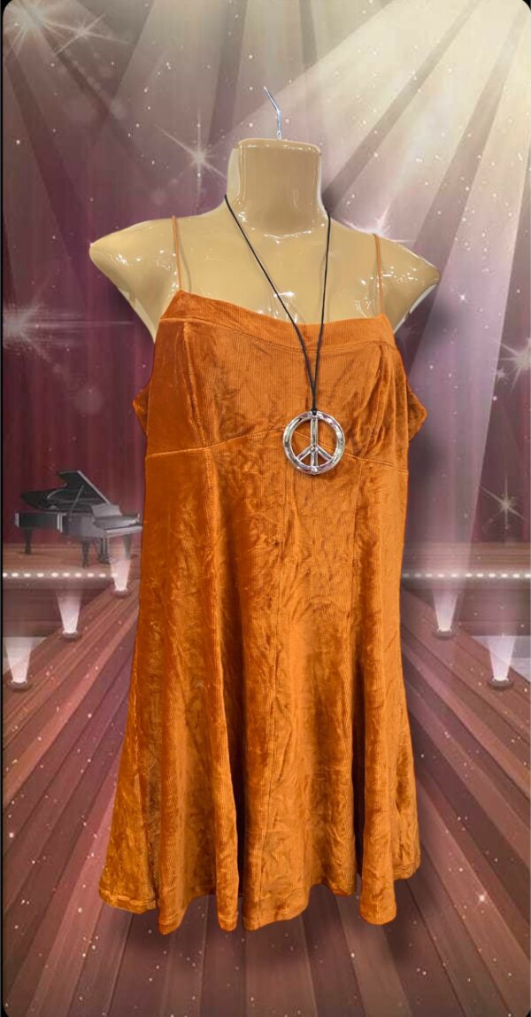 DISFRACES DAMA VESTIDO REMERA