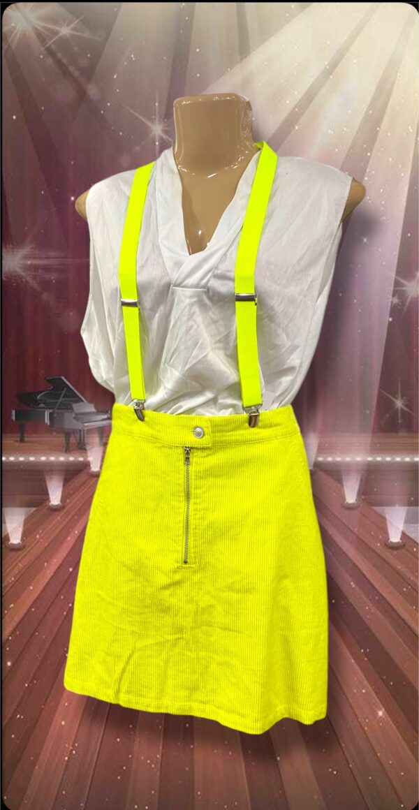 DISFRACES DAMA ENTERITO CORTO Y BLUSA