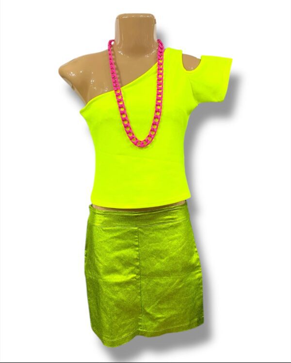 BLUSA CRUZADA FLUOR