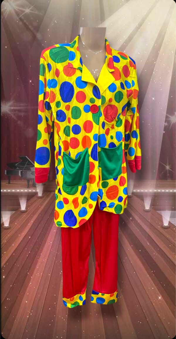 DISFRACES CABALLERO PAYASO A LUNARES