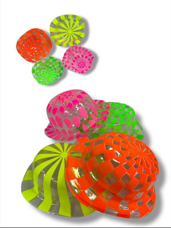 BOMBIN PLASTICO TRASPARENTE