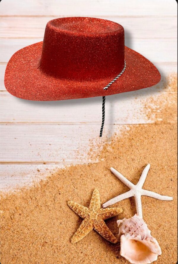 GORRO COWBOY CON GLITTER