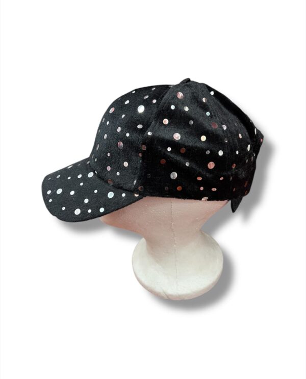 LISO CON LUNARES PLATEADOS - Imagen 2