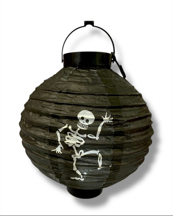 PORTA LAMPARA CON CALAVERA