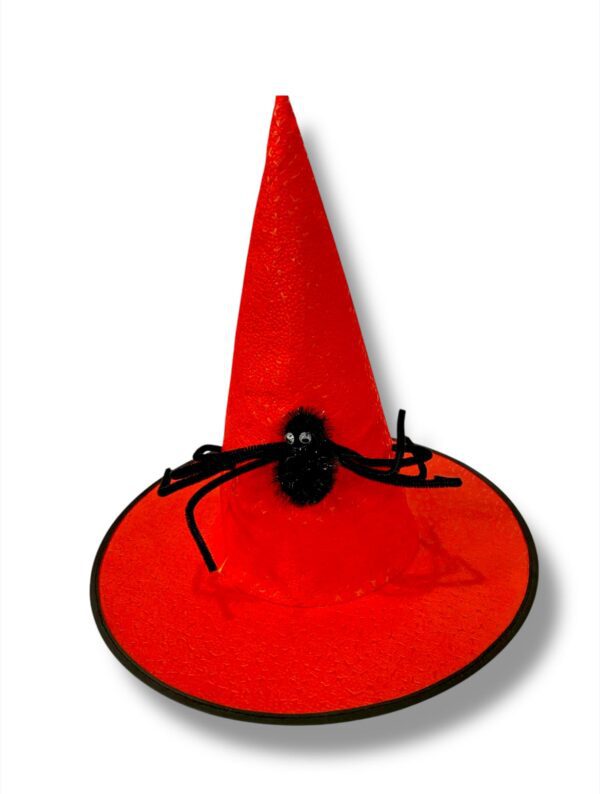 GORRO BRUJA CON ARAÑA GRANDE