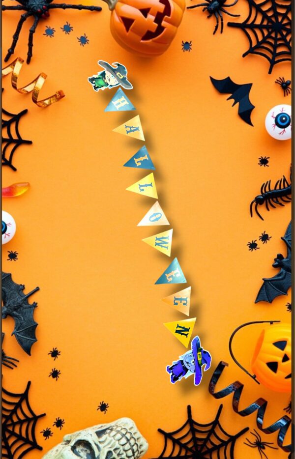 HALLOWEEN BANDERINES FORMA