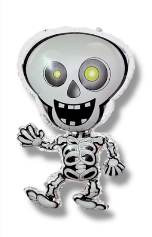 GLOBO METALIZADO DE CALAVERA