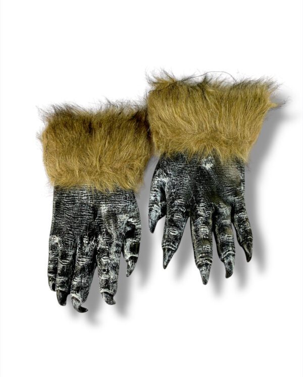 GUANTES GARRAS DE LOBO PELUDO