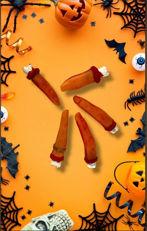 HALLOWEEN DEDOS Y HUESO