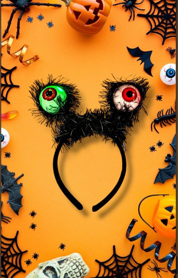 HALLOWEEN VINCHA CON OJOS