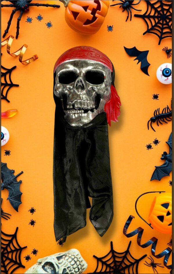 HALLOWEEN CARETA PIRATA CALAVERA