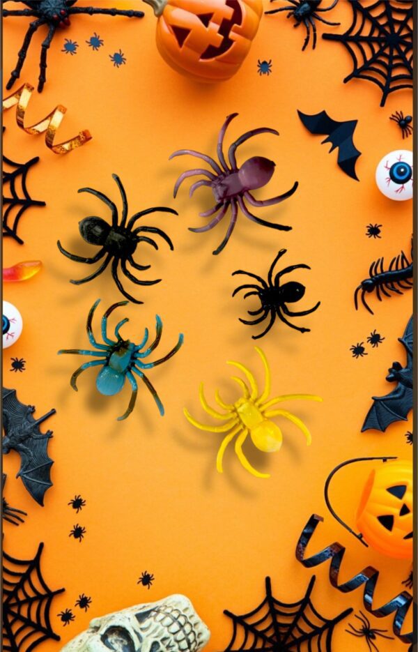 HALLOWEEN ARAÑAS MEDIANAS