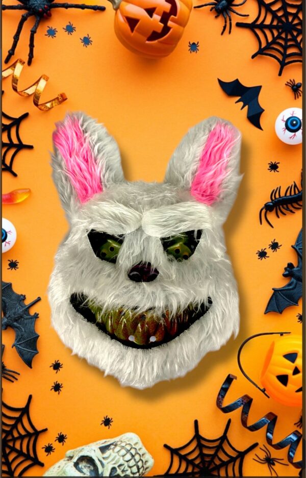 HALLOWEEN MASCARA CONEJO SINIESTRO