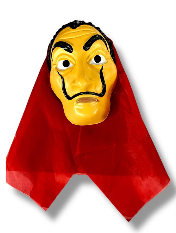 MASCARA DE LA CASA DE PAPEL