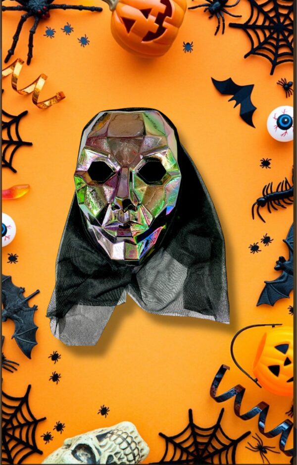 HALLOWEEN MASCARA CON TELA JUEGO DEL CALAMAR