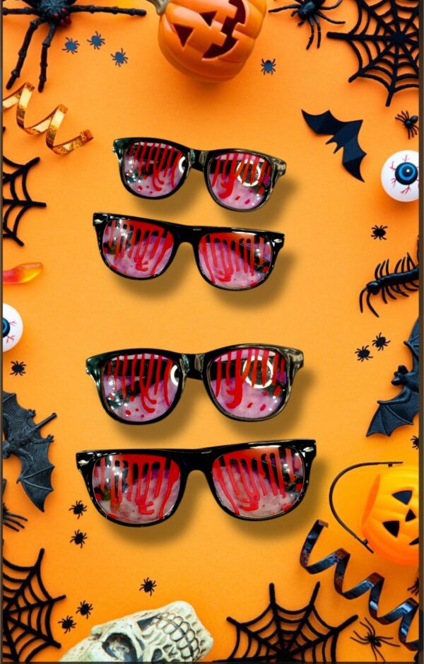 HALLOWEEN LENTES CON SANGRE