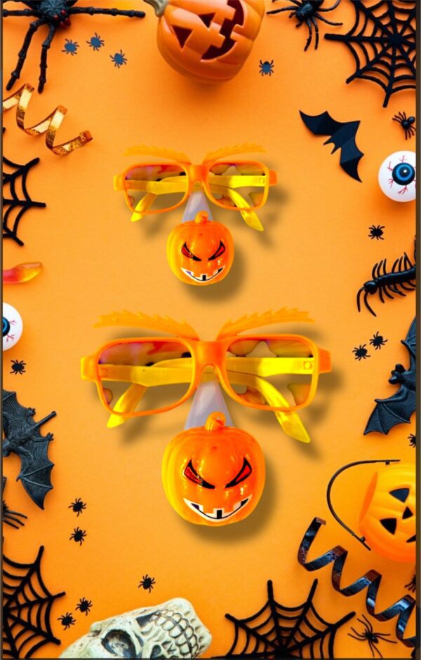 HALLOWEEN LENTES CON CALABAZA