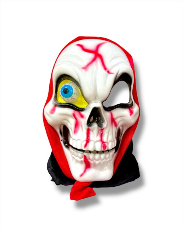 MASCARA CALAVERA CON UN OJO