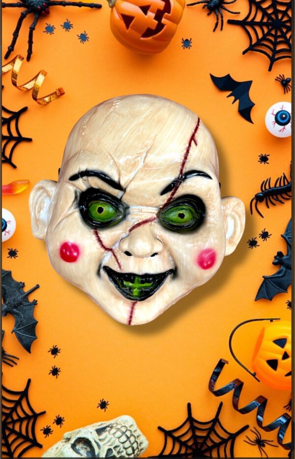 HALLOWEEN MASCARA BB SINIESTRO