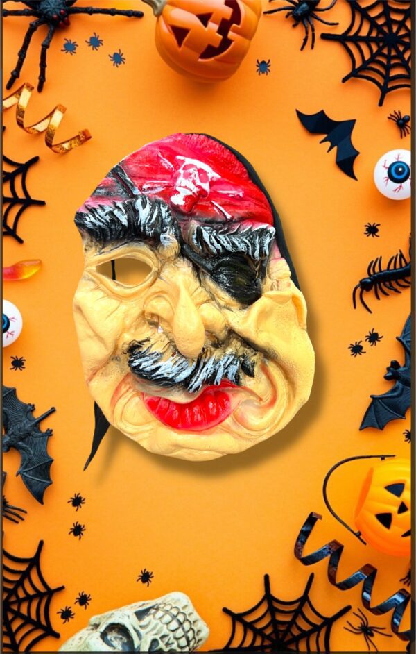 HALLOWEEN CABEZA PIRATA VIEJO