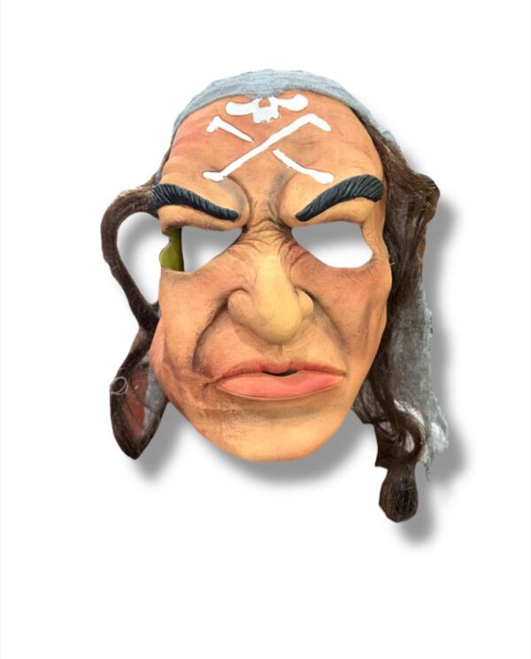 CABEZA PIRATA CON PELO