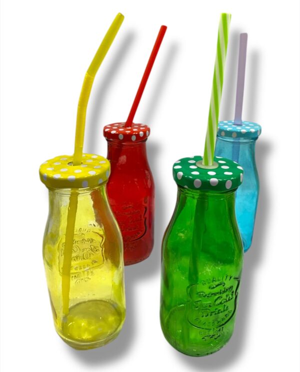 BOTELLITAS DE COLORES CON SORBITO