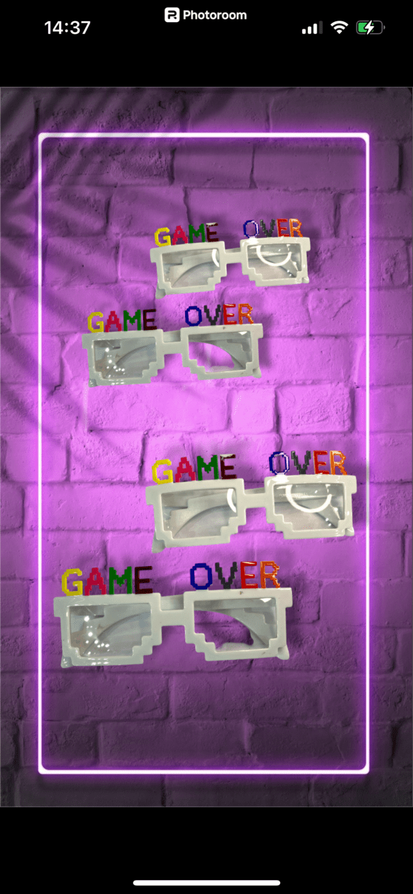 LENTES GAME OVER