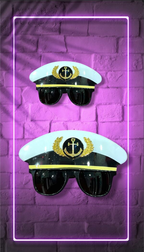 LENTES NAVAL CON ANCLA