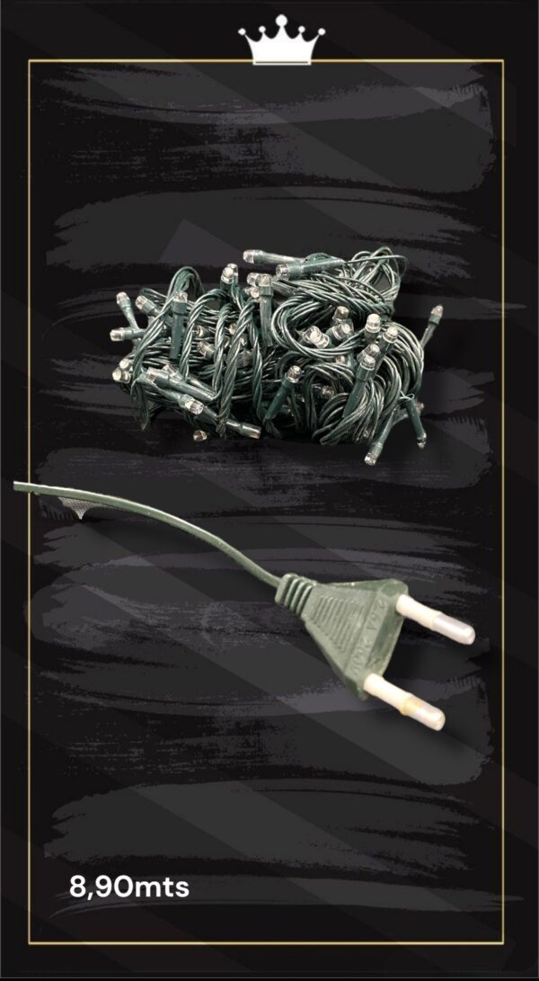 LUCES GUIAS CABLE VERDE 8,90