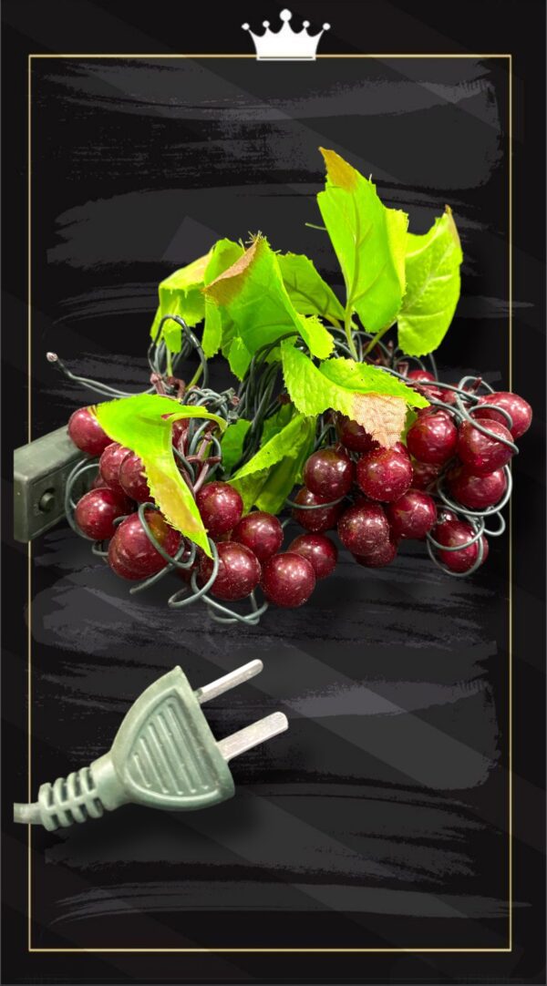 LUCES GUIAS FORMA DE UVAS