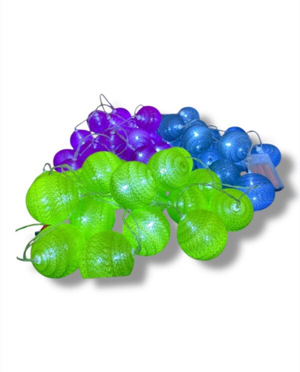 BOLAS DE HILO DE COLORES - Imagen 2
