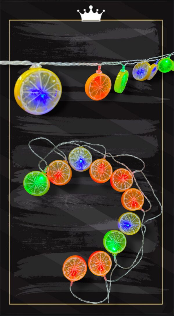 LUCES GUIAS RODAJAS DE LIMONES