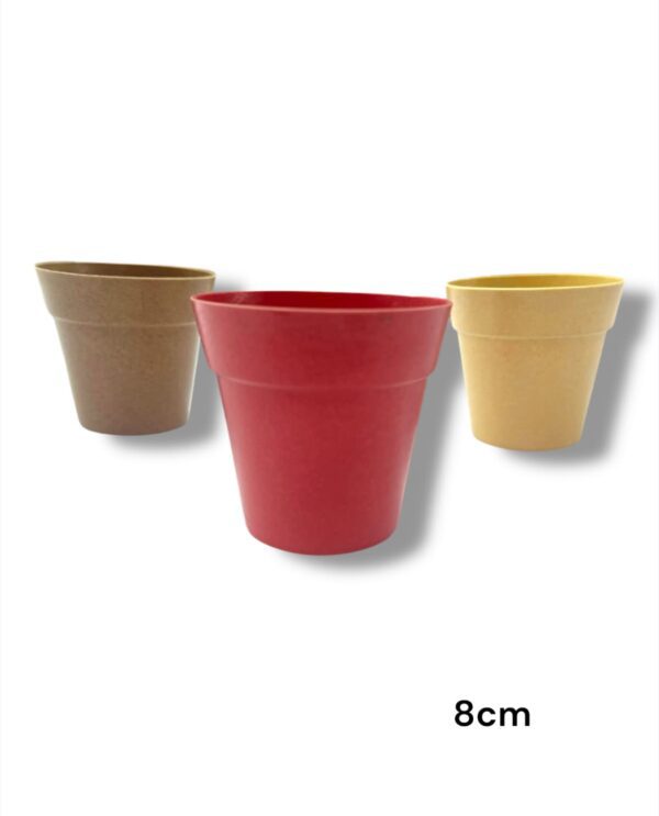 DE PLASTICO  LISA 8CM - Imagen 2