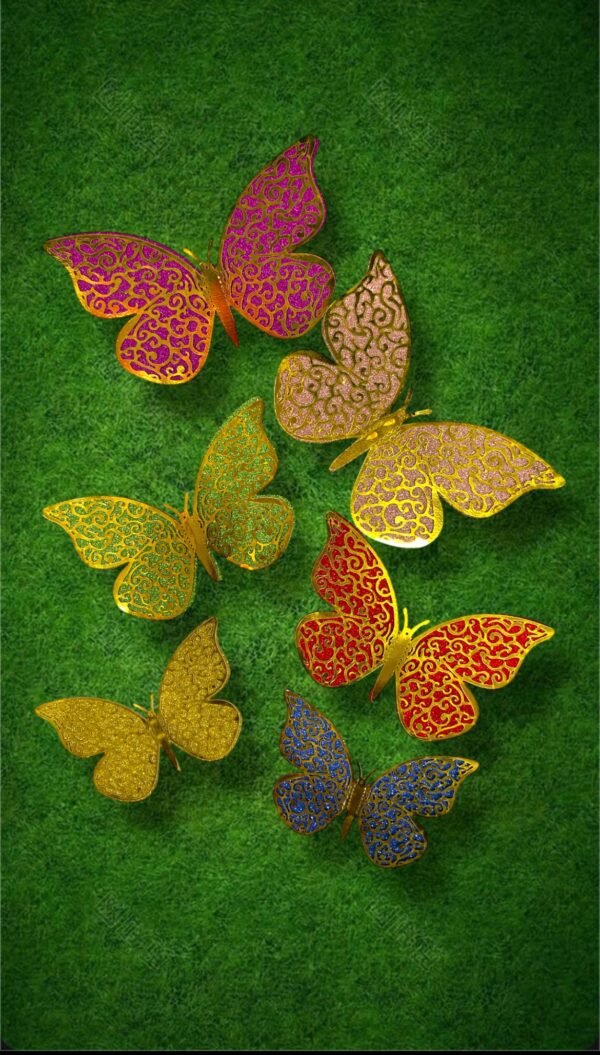 MARIPOSAS CRAQUELADAS